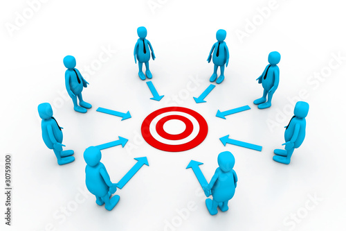 Team work target
