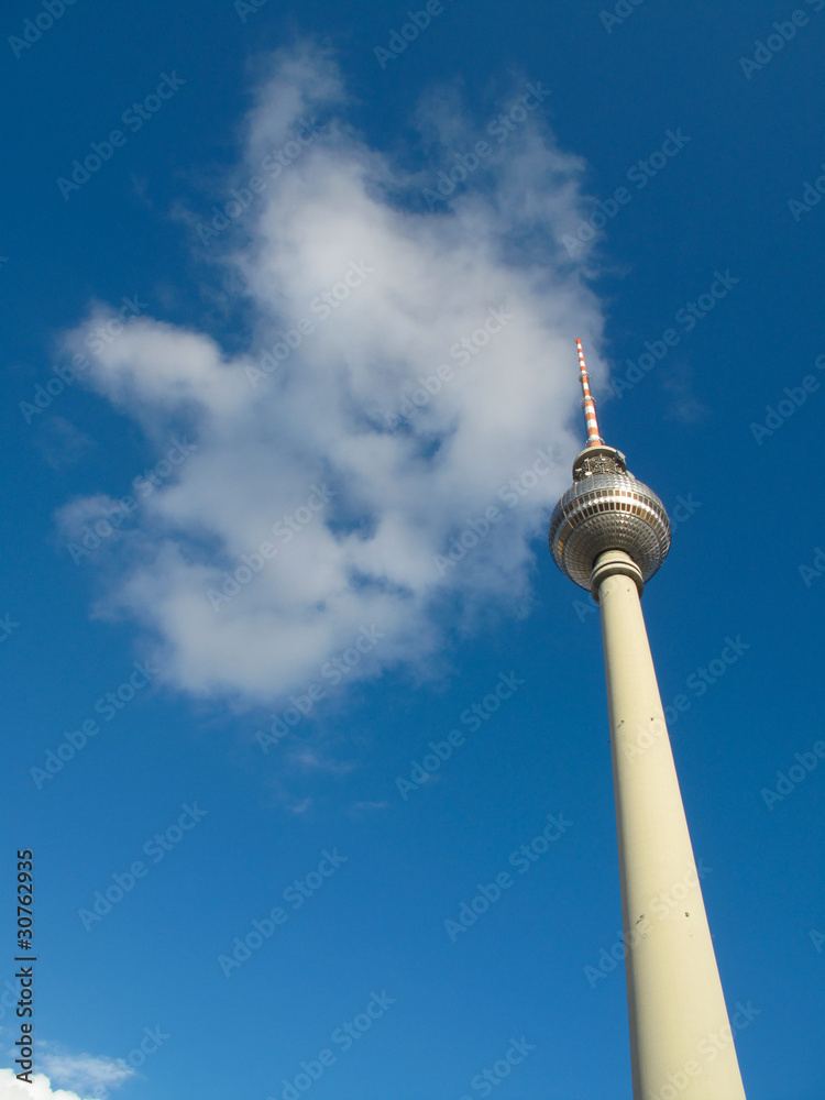 Obraz premium Fernsehturm - Berlin - Alexanderplatz