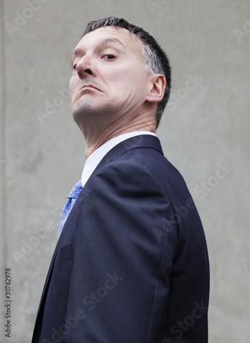 businessman dédaigneux méprisant photo