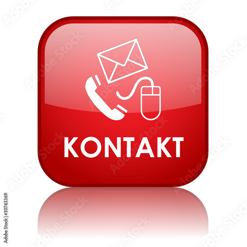 KONTAKT Knopf (Kundenservice Hotline Rufen Sie Uns Web Button)