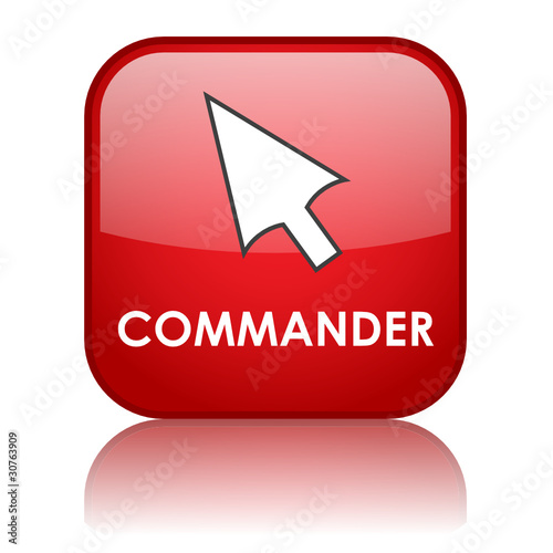 Bouton Web COMMANDER (acheter en ligne shopping panier chariot)