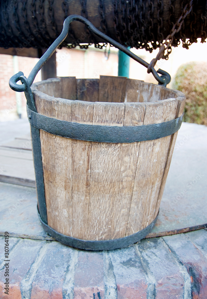 Bucket of a well