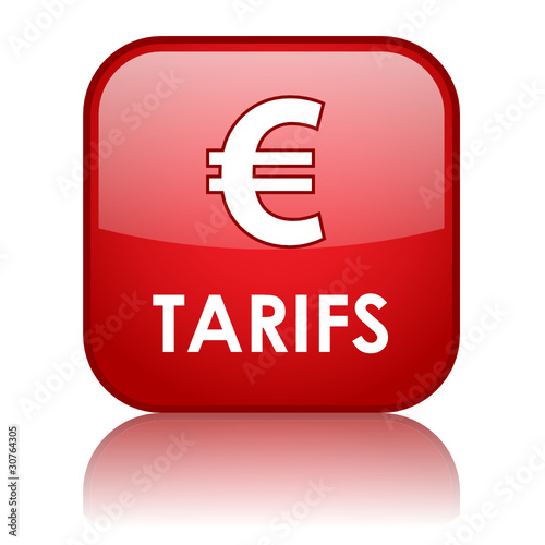 Bouton Web "TARIFS" (commerce prix offres tickets réservation)