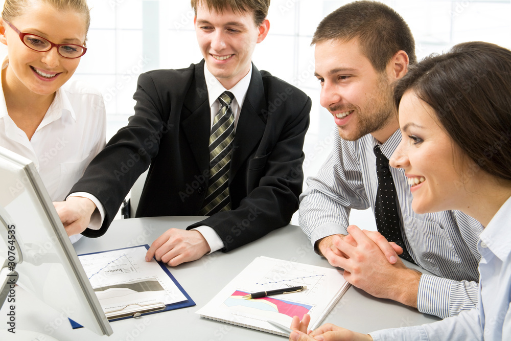 Fototapeta premium Business people