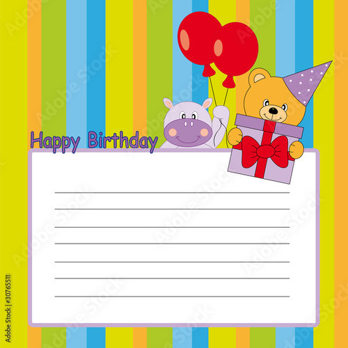 Tarjeta cumpleaños