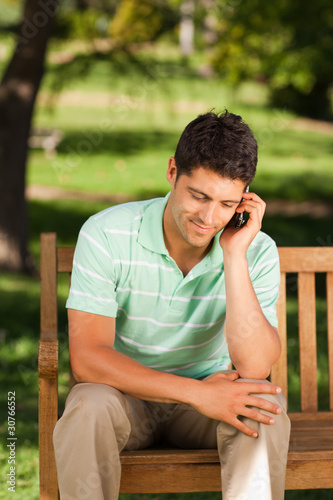 Young handsome man phoning © WavebreakMediaMicro