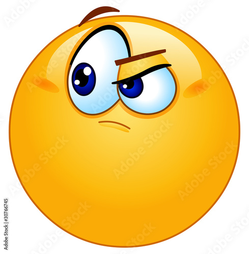 Doubtful emoticon