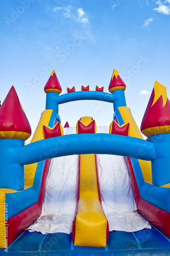 Fotografija Children's Inflatable Castle Jumping Playground