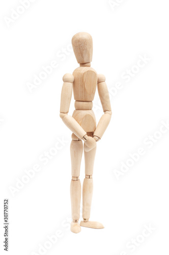 wooden mannequin