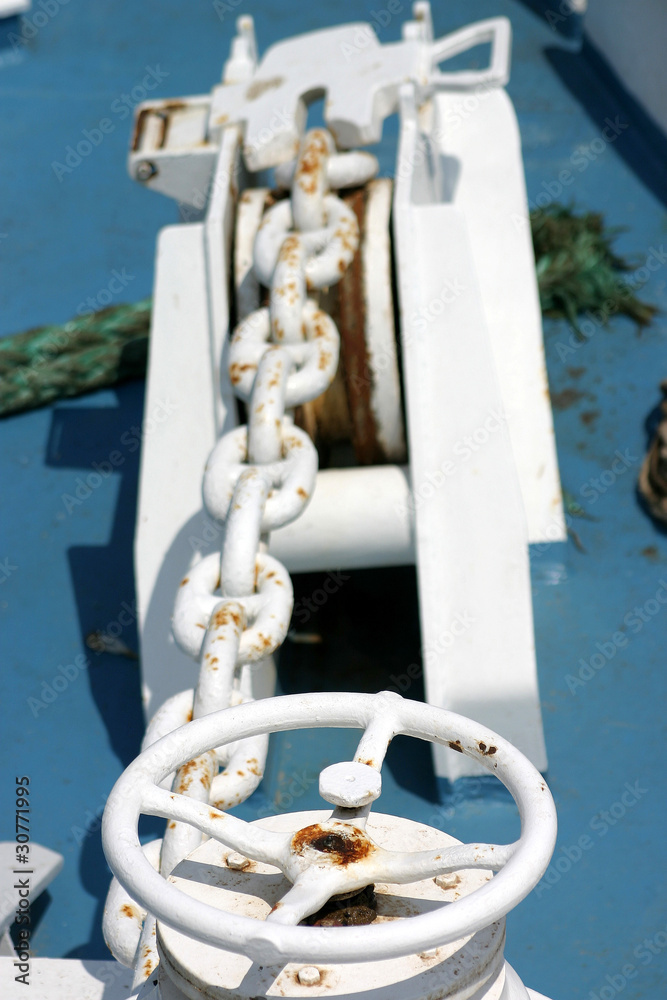 Naklejka premium Chaine ferry