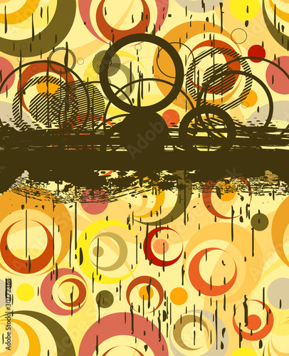 Grunge abstract illustration
