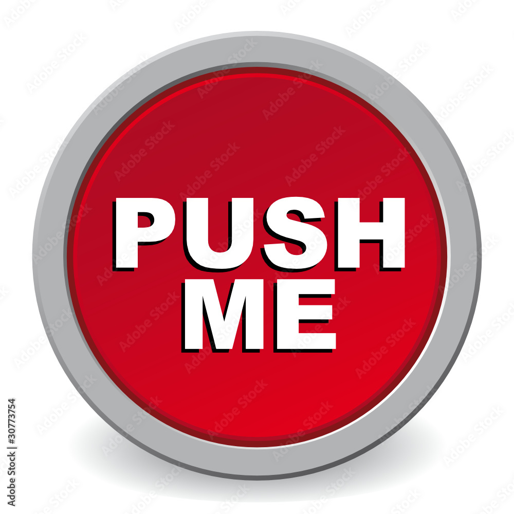 PUSH ME ICON PUSH ME ICON