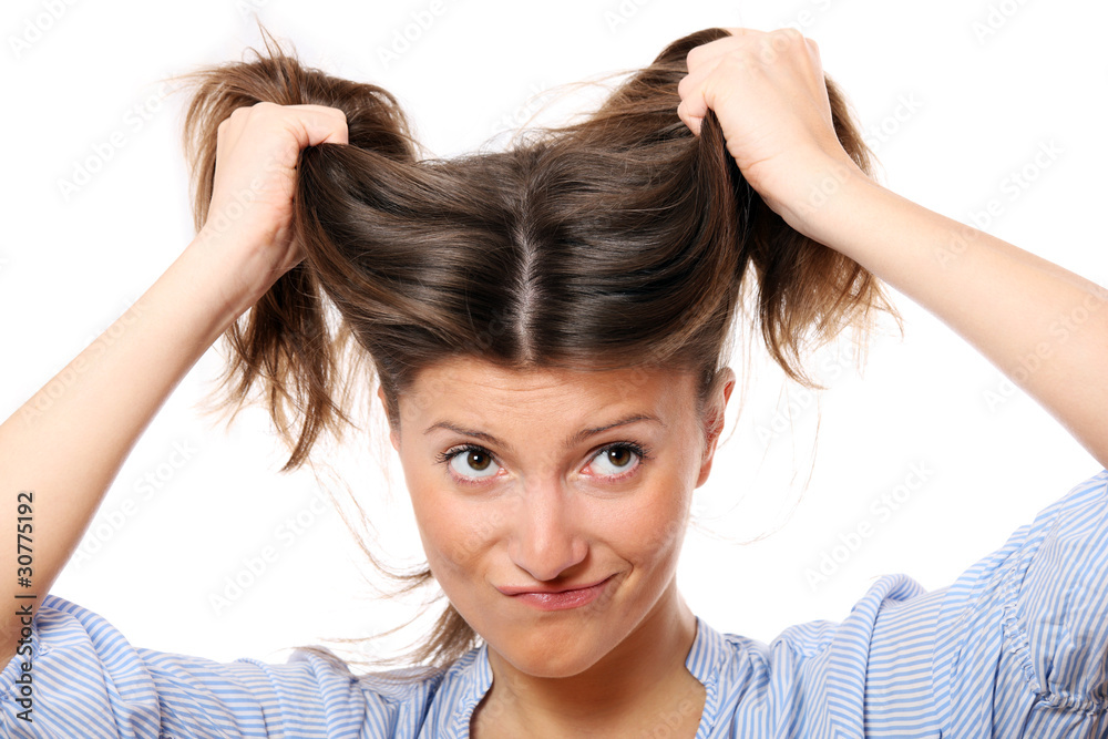 Frustrated woman Frustrated woman
