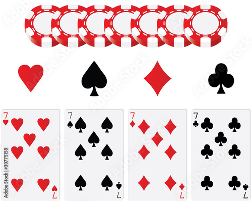 Game cards vector