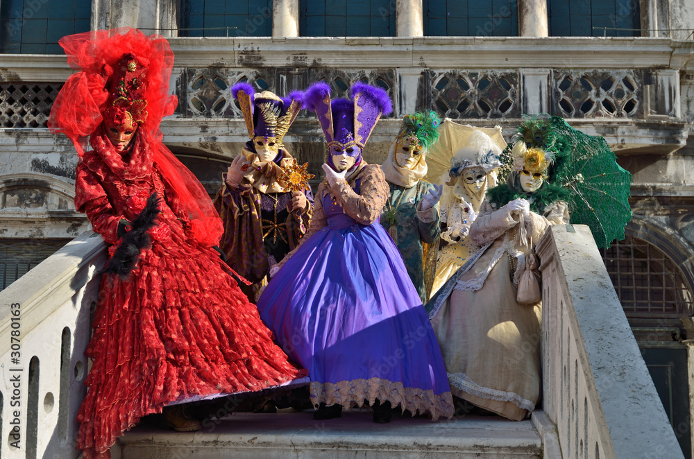 Naklejka premium Carnival of Venice