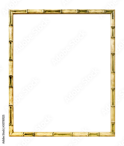 Bamboo picture frame