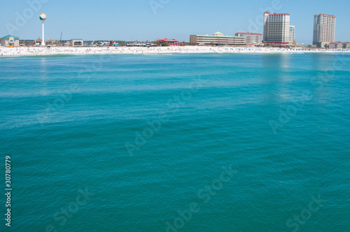 Water view of Pensacola Beach