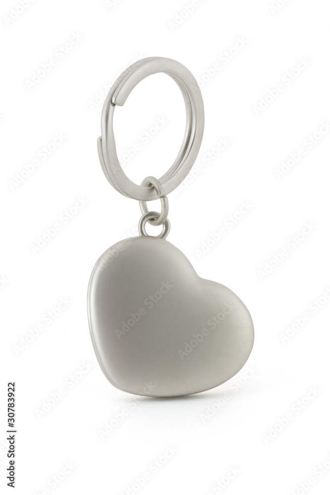 Gift keychain in heart shape Gift keychain in heart shape
