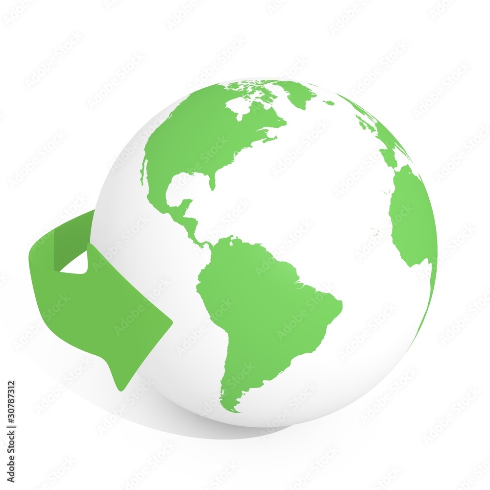 Fototapeta premium Green earth