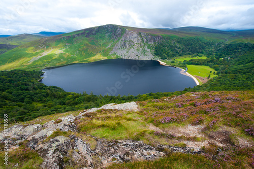 Guinness lake in Ireland