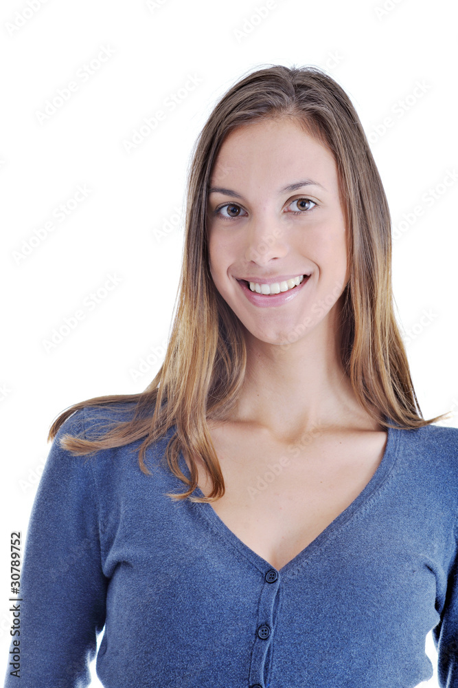 woman fashion isolated