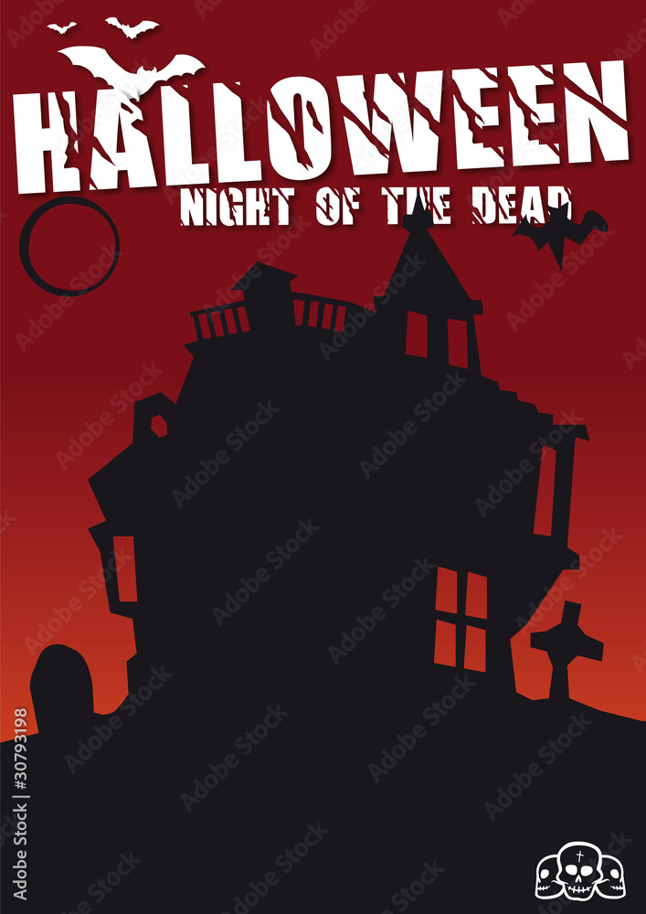 HalloWeen Night of the Dead 2 DIN A2