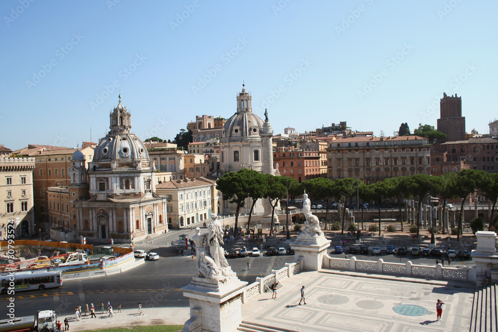 Naklejka premium Piazza Venezia