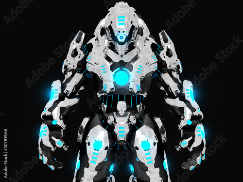 Advanced battle robot