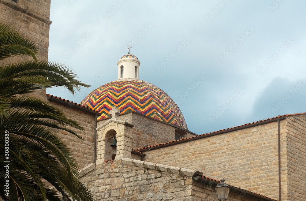 Obraz premium Church of San Paolo - Sardinia - Italy