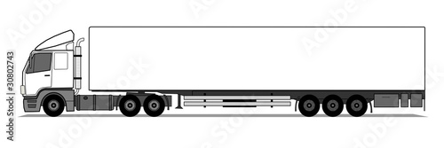 Truck vector