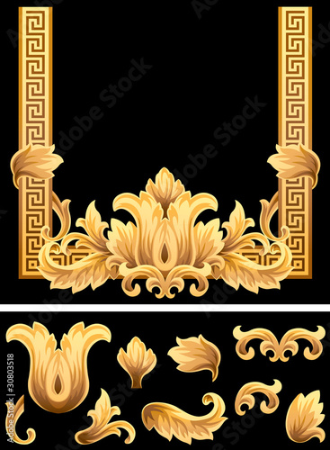 Gold Leaf Frame