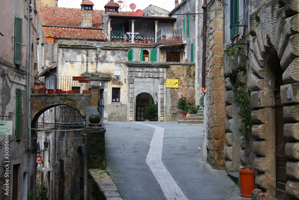 Fototapeta premium SORANO-toscana