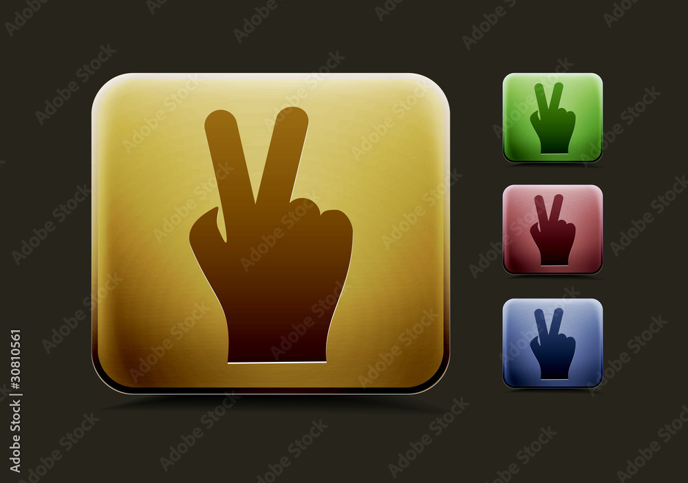 Victory icon set Victory icon set