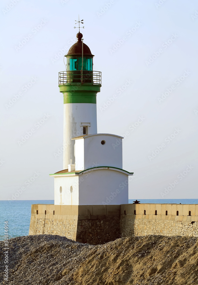 Phare du Treport, lighthouse in Normandy