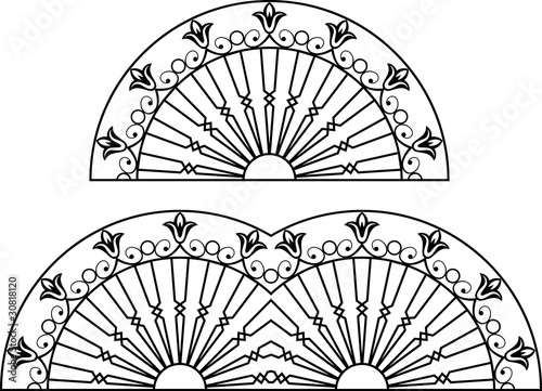 wrought iron Grill