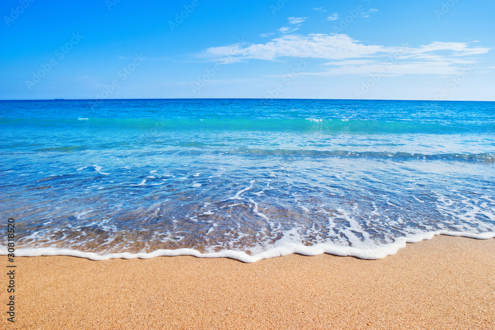 beach and sea