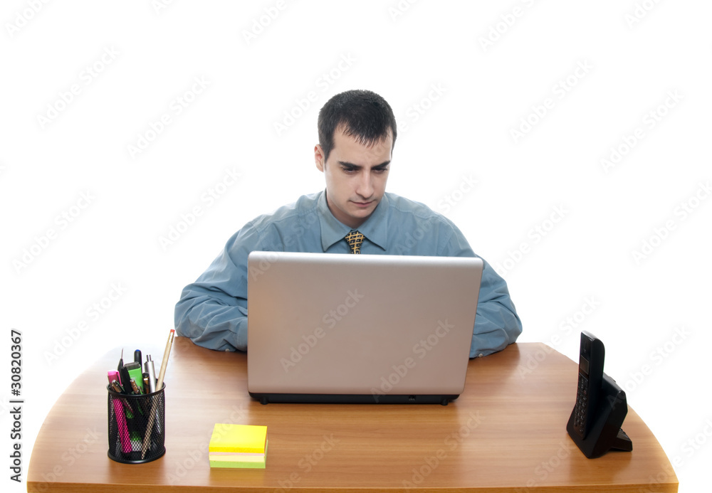 Worker at office Worker at office