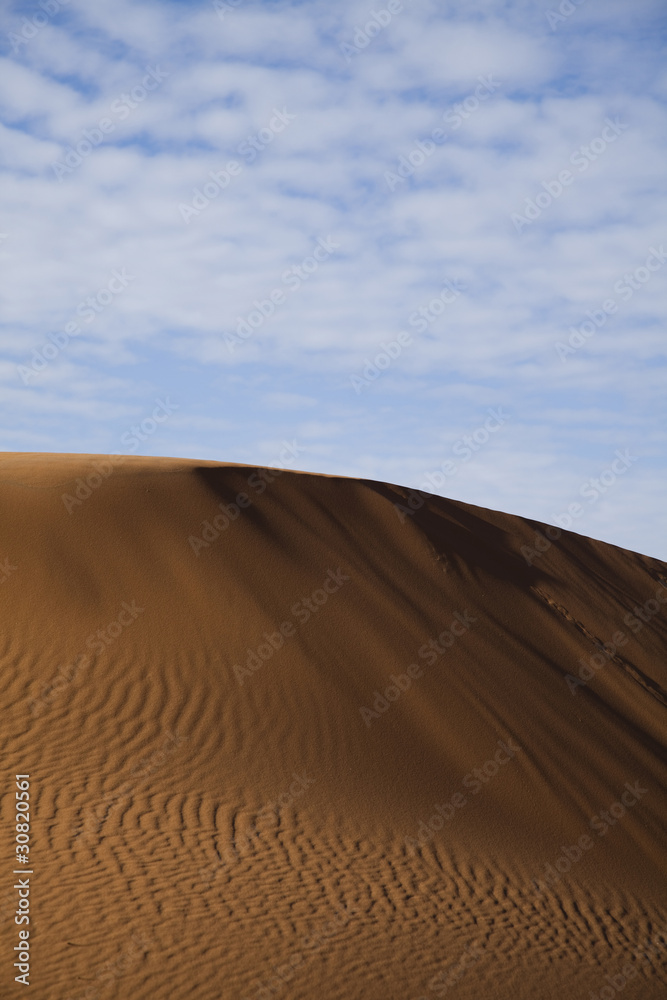 Moroccan desert dune, merzouga