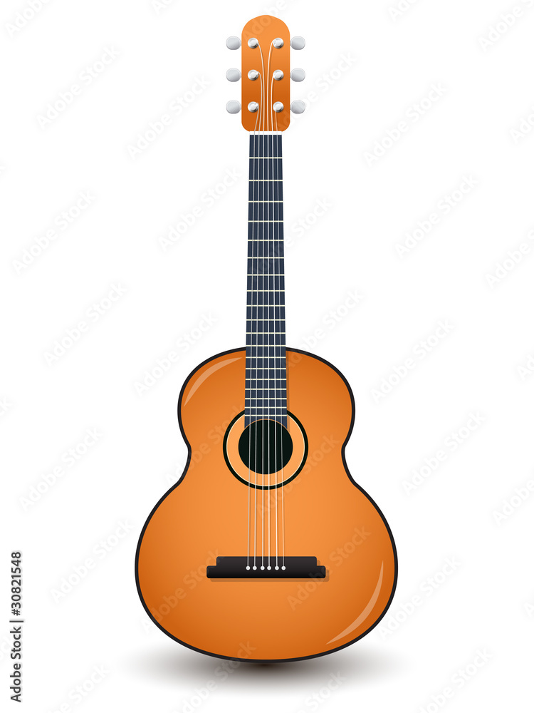 Obraz premium Acoustic guitar