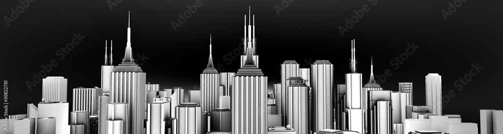 Obraz premium skyline