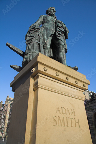 Adam Smith, Royal Mile, Edinburgh, Scotland