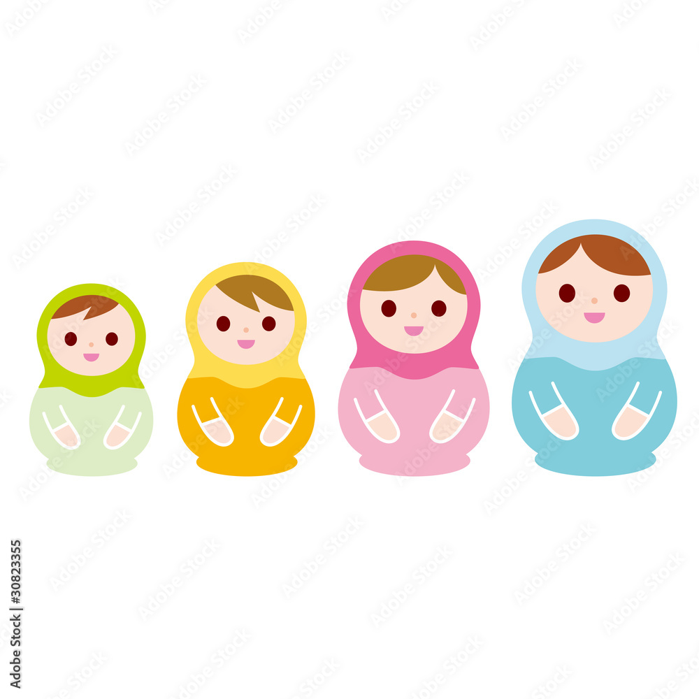 マトリョーシカ Stock イラスト Adobe Stock