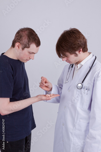 Arzt und Patient