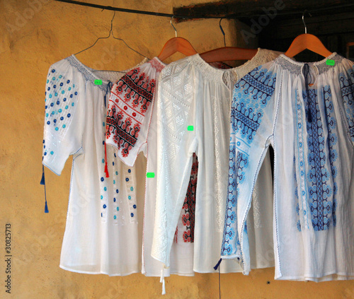 Handmade embroidered blouses © dianacoman