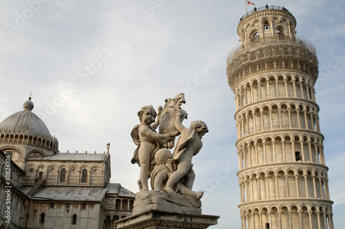 Obraz na plátne Schiefer Turm von Pisa