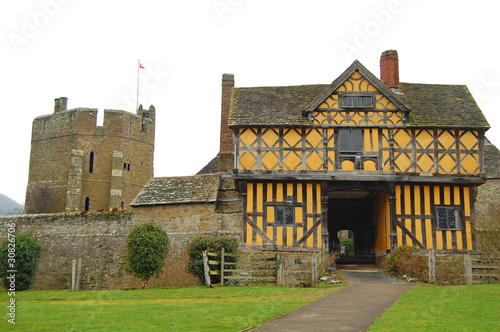 Canvas Print stokesay castle