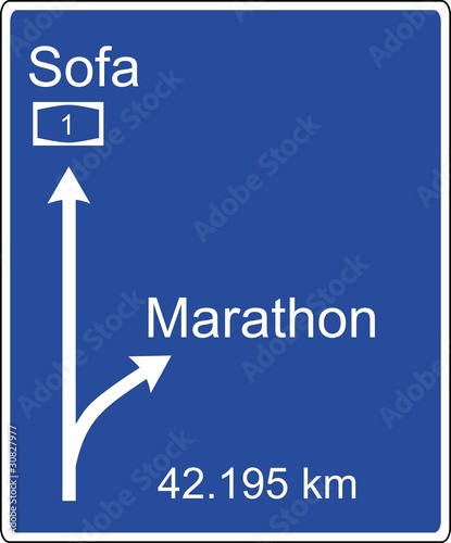 Marathon statt Sofa