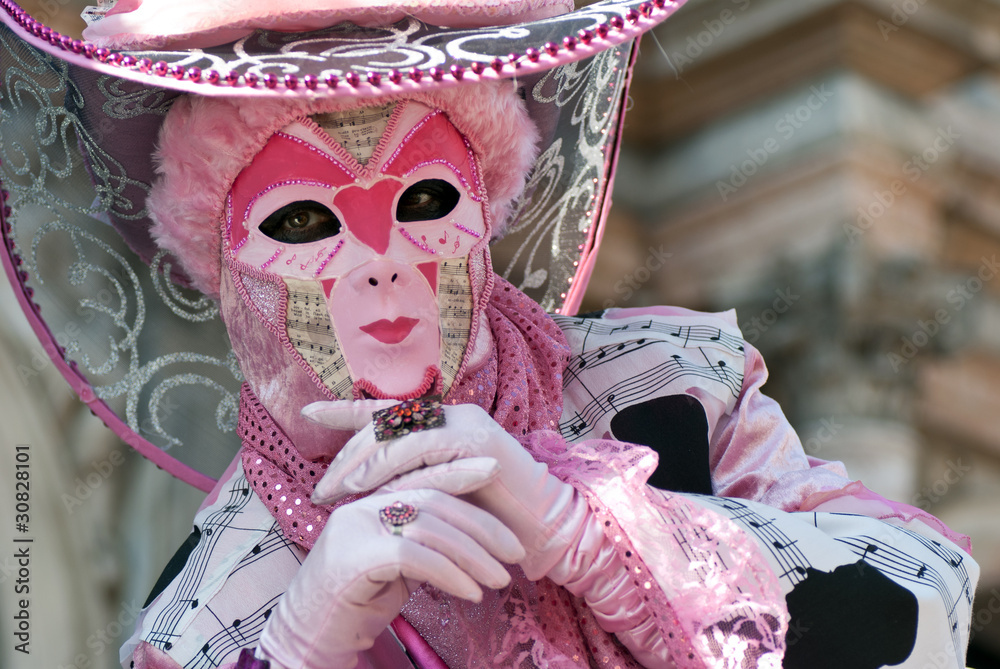 Carnevale di Venezia, la maschera sella Musica