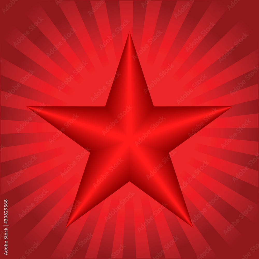 red star, vector illustration eps10 red star, vector illustration eps10