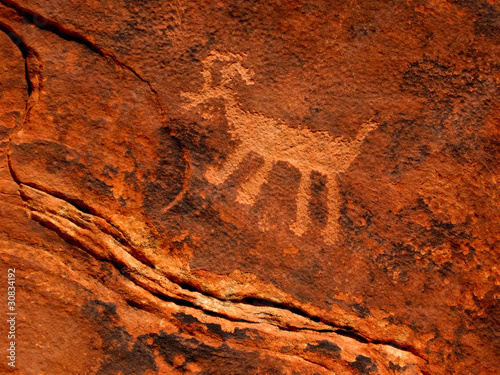 Historic Anasazi Petroglyph